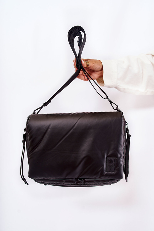 Torebka Listonoszka Damska Czarna Big Star KK574015 