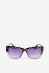 Women's Sunglasses With Ornamental Details UV400 Black-Pink