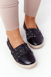 Elegant Women's Espadrilles Black Be My Love