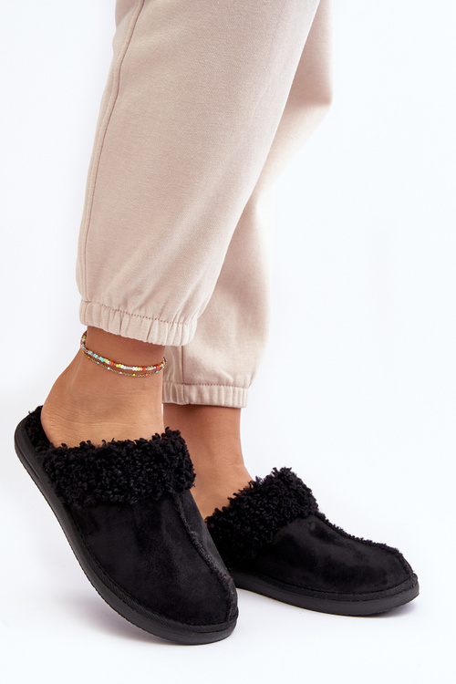 Women's Quilted Slippers Inblu EK000010 Black