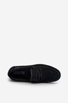 Men's Suede Moccasins Big Star NN174224 Black