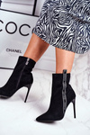 Women’s Boots On High Heel Black GG2N3005
