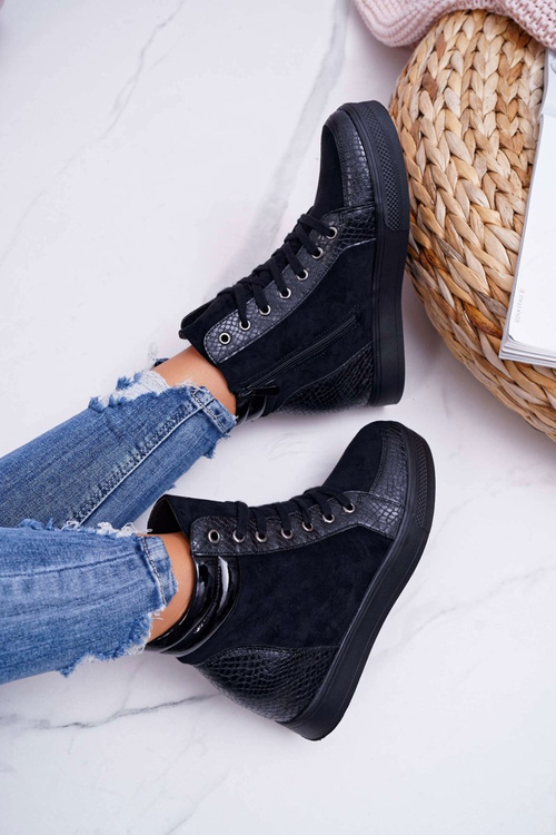 Sneakers Women's Hidden Anchor Black Ferrer