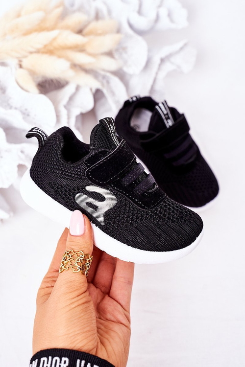 Dziecięce Sportowe Buty Czarne Little Sportsman