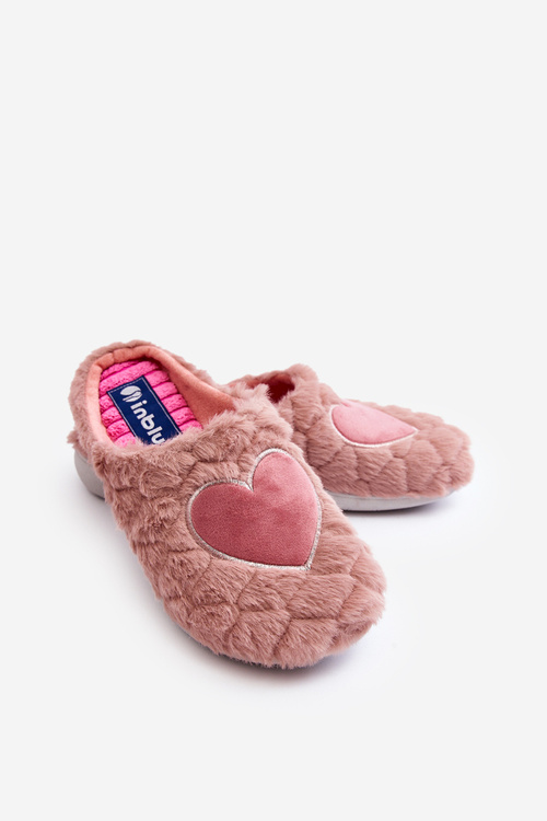 Women's Furry Home Slippers Inblu EC000099 Pink