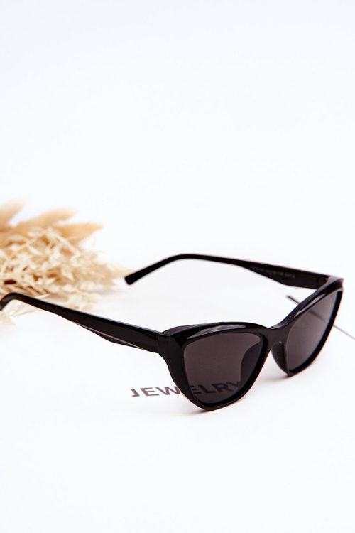 Fashionable Cat Eye Sunglasses V090169 Black