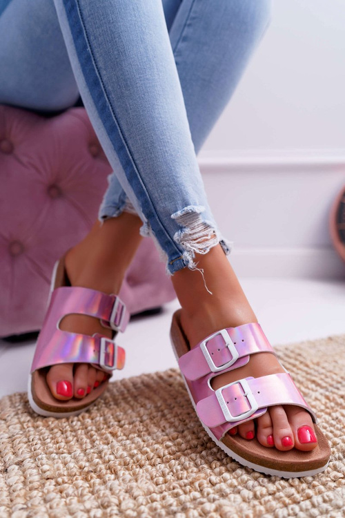 Women's Purple Flip Flops Big Star DD274136