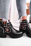 Women’s Boots Grunge Black Heavenly