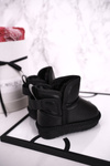 Children's Snow Boots Insulated With Fur Black Charlotte