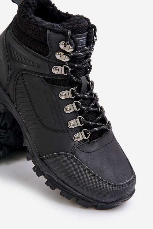 Insulated Men's Hiking Boots Black Loreinae