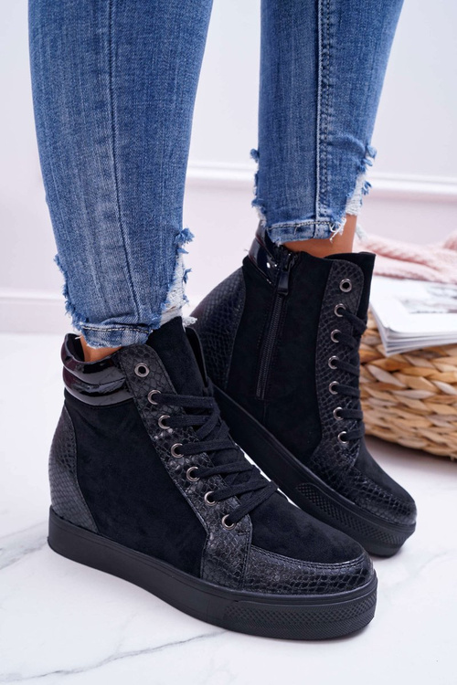 Sneakers Women's Hidden Anchor Black Ferrer