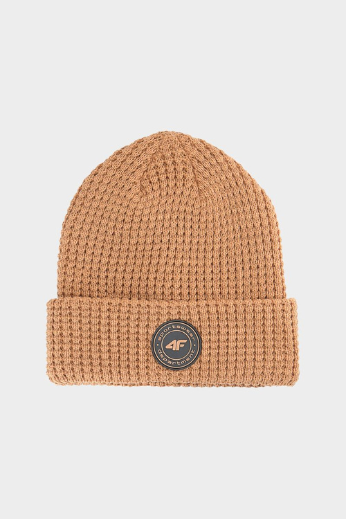 Boys Winter Hat 4F Beige 4FJWAW24ACAPM424-83S