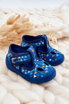 Buty Papcie Trójkąty Niebieskie Befado 533P023 