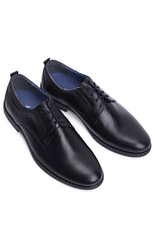 Men's Casual Leather Half Boots Nikopol Black 1726