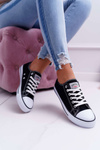 Smith's Women's Low Sneakers Black and White
