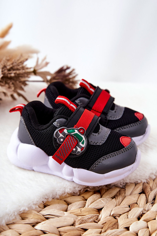 Dziecięce Sportowe Buty Na Rzep Befado 516P096 Czarne