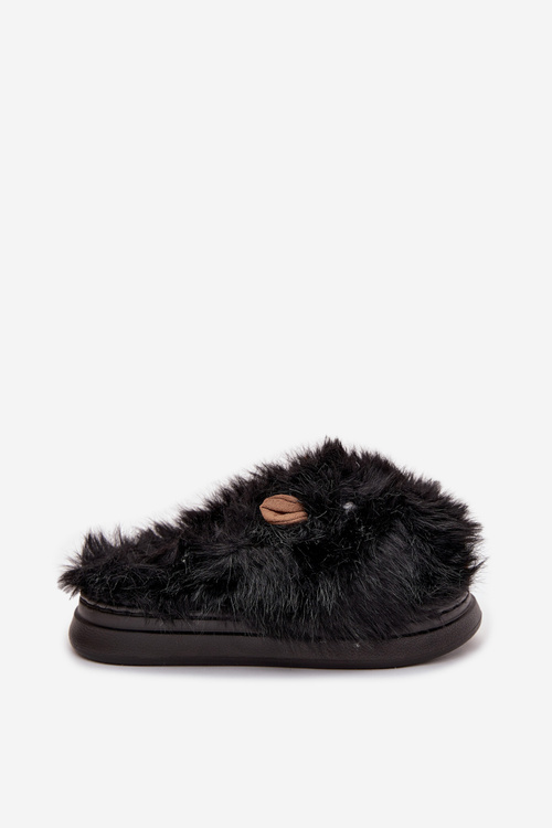 Fur Caps for Women Capybara Black Pravelle