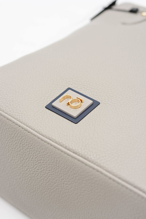 Large Women's Grey A4 Handbag NOBO