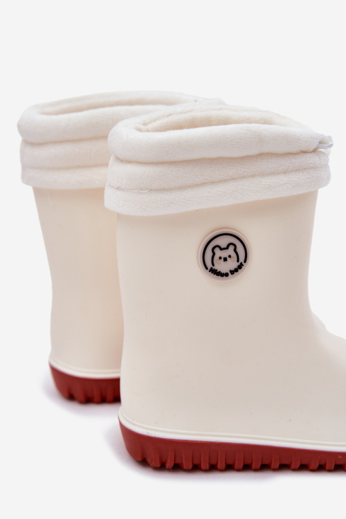 Children's Rain Boots With Insulation Light Beige Odirisse