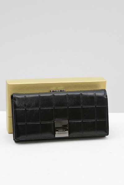 Large Women's Black Wallet