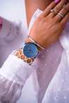 Women's Watch Ernest with Brocade Blue Tiguan