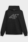 Men's Hoodie Pullover With Hood Black 4FWMM00TSWSM1464-20S