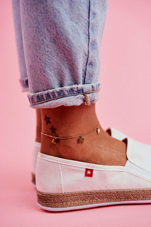 Women's Espadrilles Big Star Slip-on White FF276036