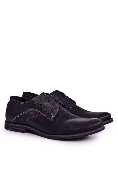 Men's Leather Casual Shoes Black