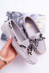 Women's Mokassins Lu Boo Comfortable Grey Plummy