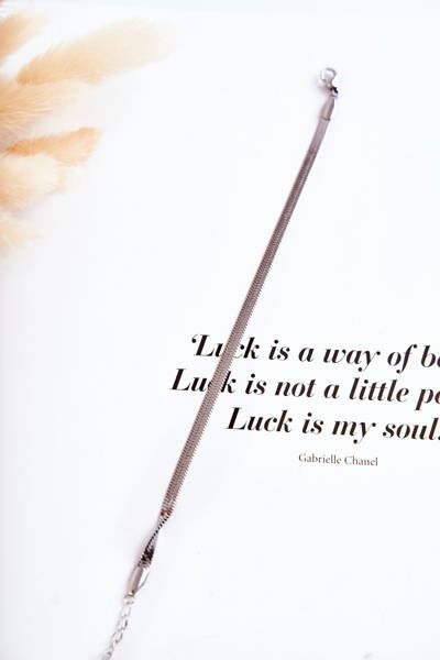 Classic Women's Silver Bracelet