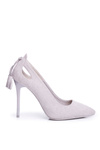Women's Suede Pointed Stilettos Grey Leven