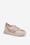 Women's Sports Shoes On Platform Vinceza 58510 Gold