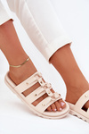 Womens Sandals With Straps Light Beige Pasiriela