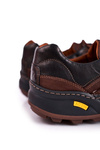 Men's Trekking Leather Shoes Bednarek Activ Brown
