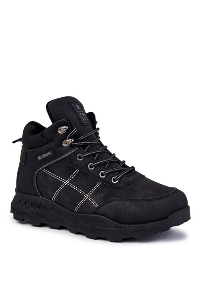 Men's Warm Boots Trappers Black Allan