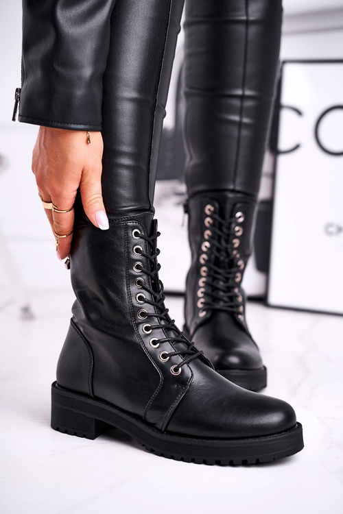 Women's Boots Black Support Me