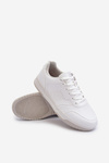 Men's White Faux Leather Sneakers Radikalle