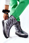 Women's Snow Boots Grey Monile