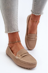Classic Beige Women's Moccasins Iramarie