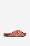 Leather Sandals With Golden Buckle Maciejka 07000-15 Pink