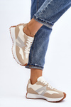 Women's Beige Sports Shoes Chloette