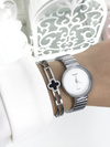 Women's Watch Ernest Claudie Silver
