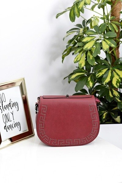 Women's Maroon Handbag Shoulder Letter Bag
