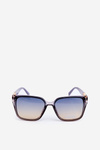 Women's Sunglasses With Decorative Details UV400 Grey