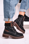 Women's Insulated Workers Boots Black Timber