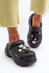 Foam Women's Lightweight Slides with Chunky Sole Black Matirra