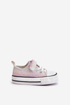 Children's Velcro Sneakers with Sequins Multicolor Caloma