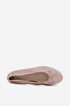 Leather Ballet Flats Women Maciejka P6800-04 Beige