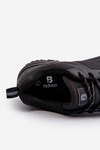 Buty Trekkingowe Sportowe Męskie Czarne Menesio 24MN38-6932