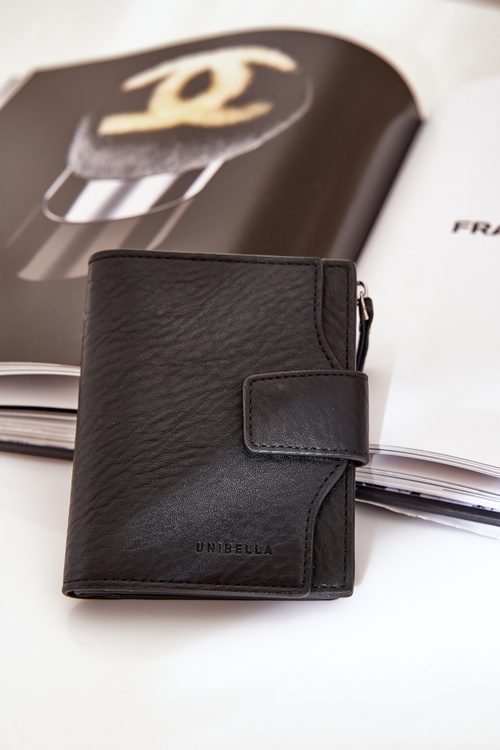 Women's Eco Leather Wallet Black Jezorea